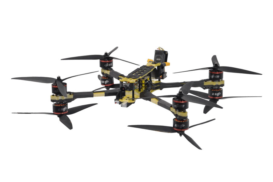 Новейший FPV-дрон «Ветер-Х» для дистанций от 30 км показали на ВЭФ